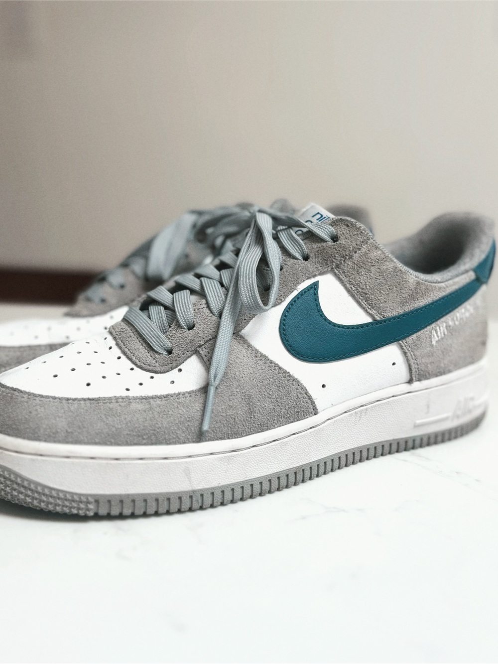 2021 Nike Air Force 1 Low | “Ashen Slate” / Grey Suede Sneaker